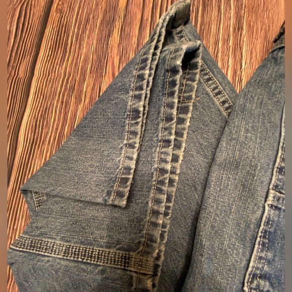 Lee 48x30 Men’s Big & Tall Dungarees Carpenter Utility Jeans Has a patch - Picture 9 of 11